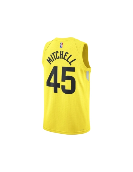Unisex Utah Jazz Donovan Mitchell Gold Swingman Jersey - Icon Edition,Utah Jazz,NBA,JERSEY with free shipping