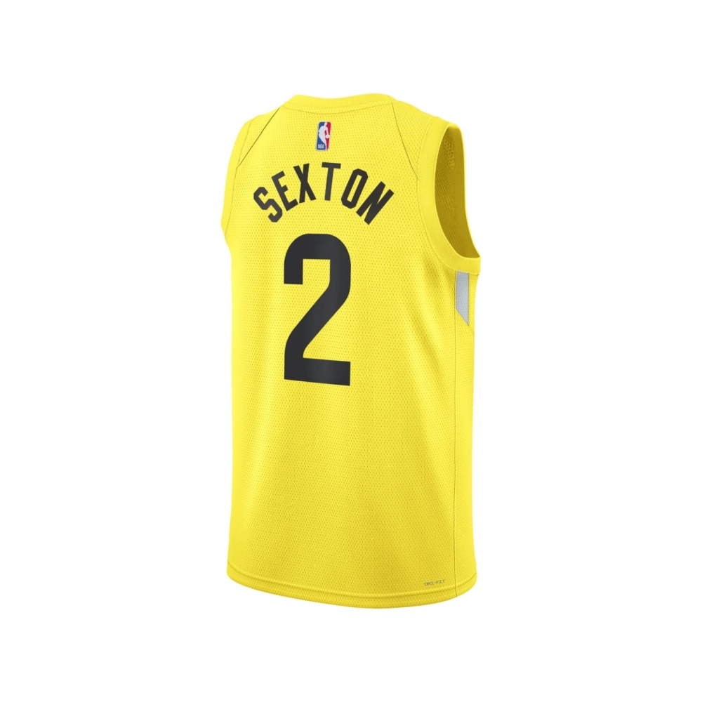 Unisex Utah Jazz Collin Sexton Gold Swingman Jersey - Icon Edition,Utah Jazz,NBA,JERSEY with free shipping