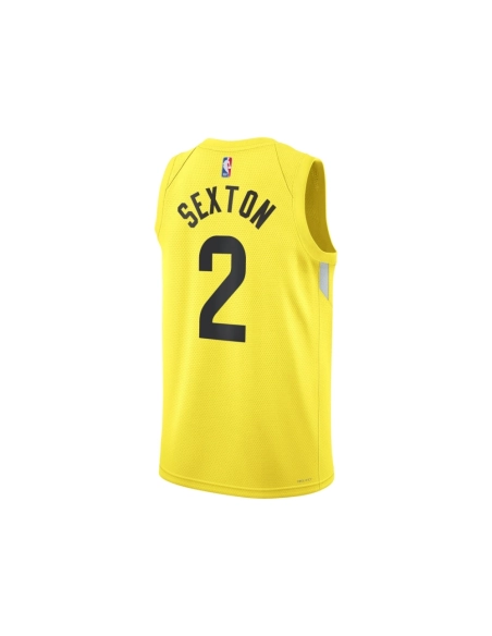 Unisex Utah Jazz Collin Sexton Gold Swingman Jersey - Icon Edition,Utah Jazz,NBA,JERSEY with free shipping