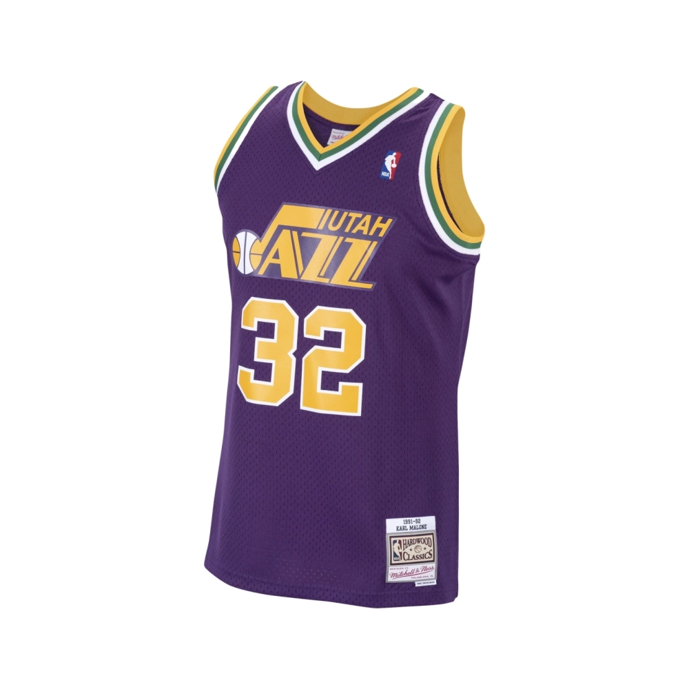 Mens Utah Jazz Karl Malone Purple 1991 92 Hardwood Classics Swingman Jersey,Utah Jazz,NBA,JERSEY with free shipping