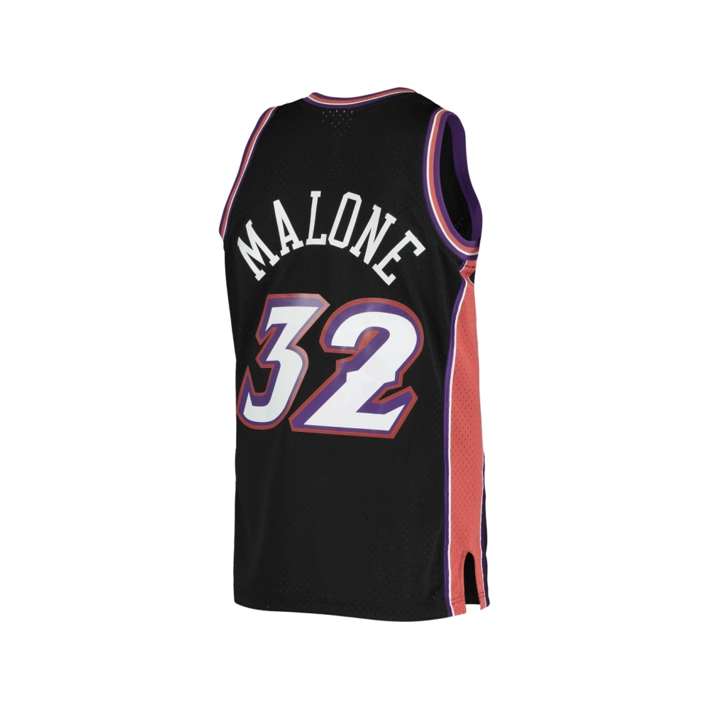 Mens Utah Jazz Karl Malone Black 2001 02 Hardwood Classics Swingman Jersey,Utah Jazz,NBA,JERSEY with free shipping