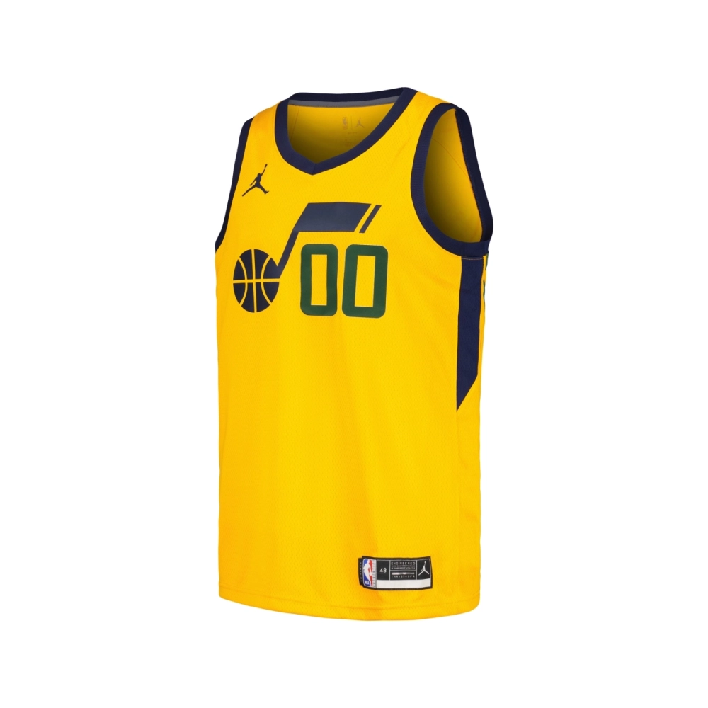 Mens Utah Jazz Jordan Clarkson Yellow Swingman Jersey - Statement Edition,Utah Jazz,NBA,JERSEY with free shipping