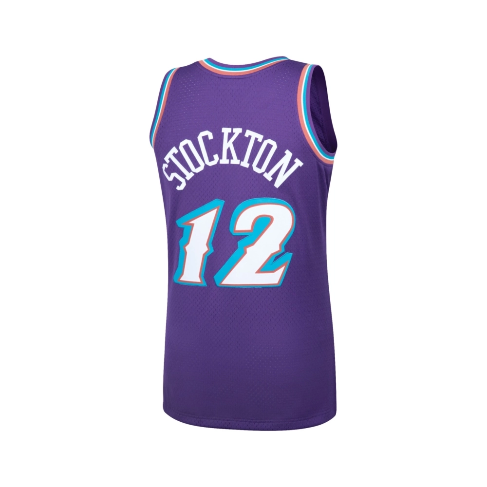 Mens Utah Jazz John Stockton Purple Hardwood Classics Swingman Jersey,Utah Jazz,NBA,JERSEY with free shipping