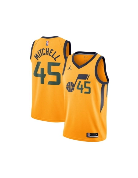 Mens Utah Jazz Donovan Mitchell Gold 2020 21 Swingman Jersey - Statement Edition,Utah Jazz,NBA,JERSEY with free shipping