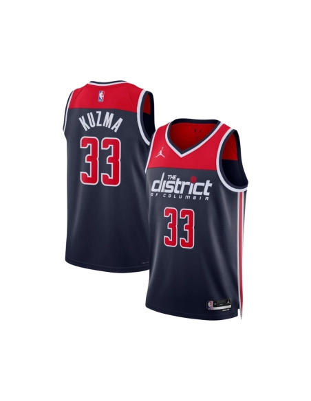 Unisex Washington Wizards Kyle Kuzma Navy Swingman Jersey - Statement Edition,Washington Wizards,NBA,JERSEY with free shipping
