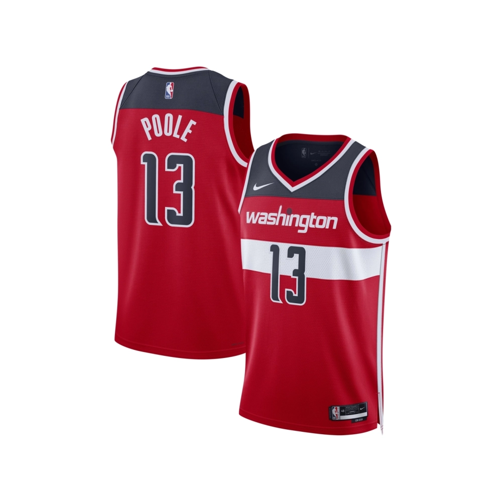 Unisex Washington Wizards Jordan Poole Red Swingman Jersey - Icon Edition,Washington Wizards,NBA,JERSEY with free shipping