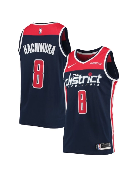 Rui Hachimura Washington Wizards Swingman Player Jersey Icon Edition Navy,Washington Wizards,NBA,JERSEY with free shipping