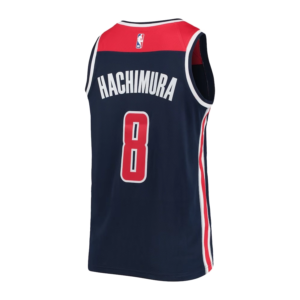 Rui Hachimura Washington Wizards Swingman Player Jersey Icon Edition Navy,Washington Wizards,NBA,JERSEY with free shipping