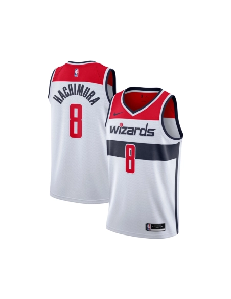 Mens Washington Wizards Rui Hachimura White 2020 21 Swingman Jersey - Association Edition,Washington Wizards,NBA,JERSEY with fre