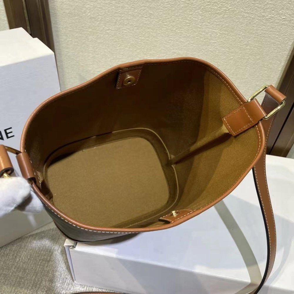 Celine Small Bucket Bags 191442 18X22X13cm,Celine Bags