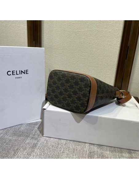 Celine Small Bucket Bags 191442 18X22X13cm,Celine Bags