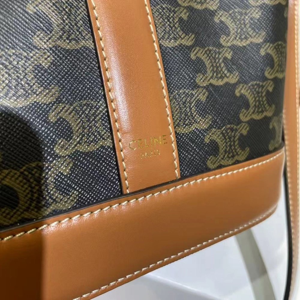 Celine Small Bucket Bags 191442 18X22X13cm,Celine Bags