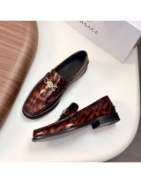 Versace Medusa 95 Patent Loafers,Other Sneakers