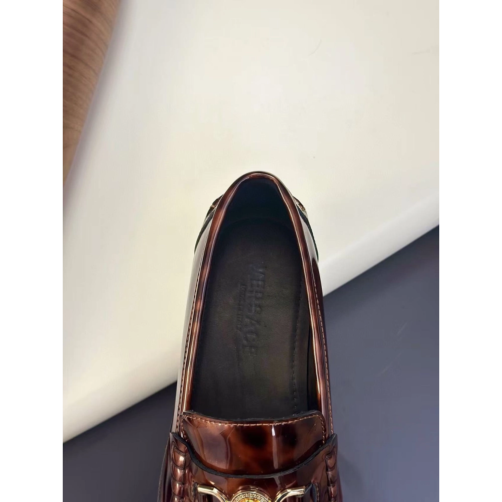 Versace Medusa 95 Patent Loafers,Other Sneakers