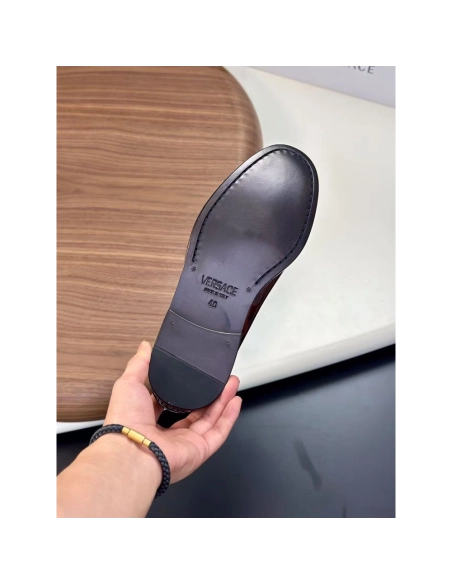 Versace Medusa 95 Patent Loafers,Other Sneakers