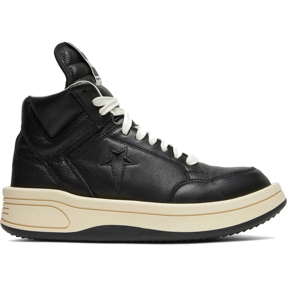 Rick Owens x DRKSHDW TURBOWPN Mid Black Cloud Cream,RICK OWENS