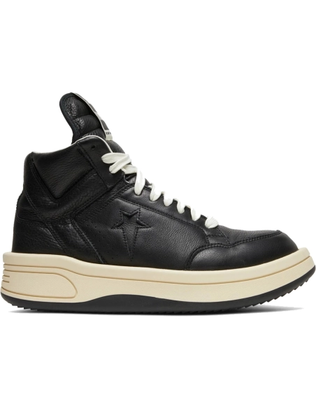 Rick Owens x DRKSHDW TURBOWPN Mid Black Cloud Cream,RICK OWENS