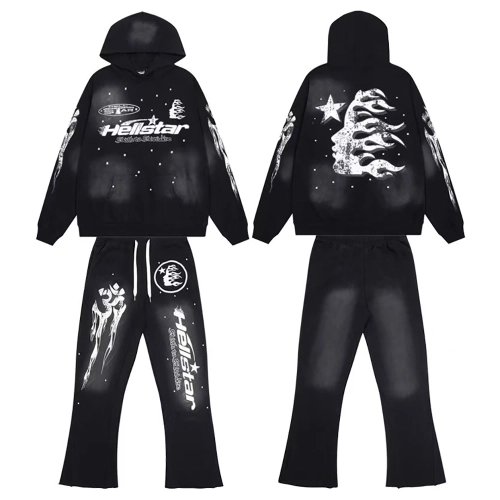 Hellstar Studios Hoodie Sweatpants Set TSK1,Hell Star