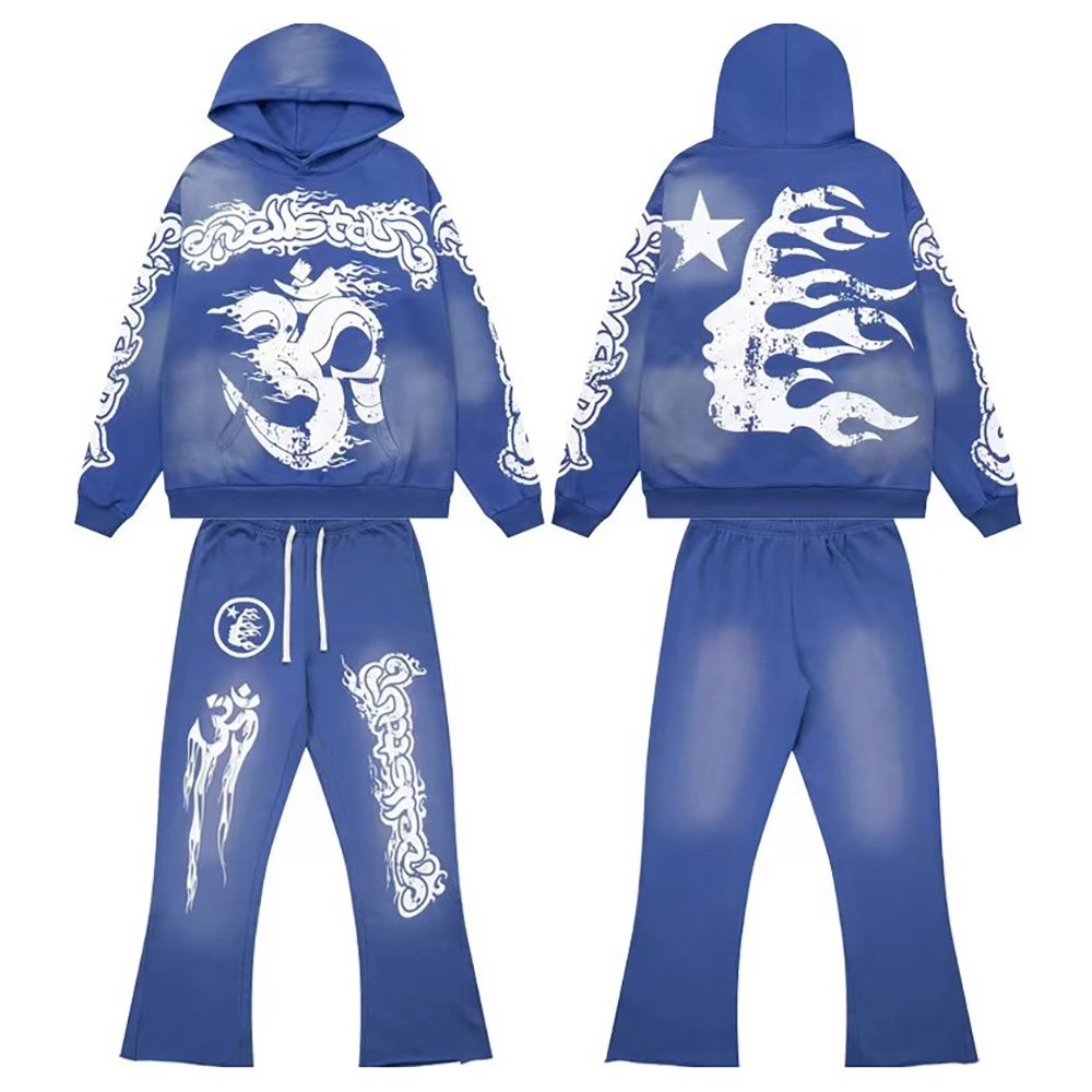 Hellstar Studios Hoodie Sweatpants Set,Hell Star