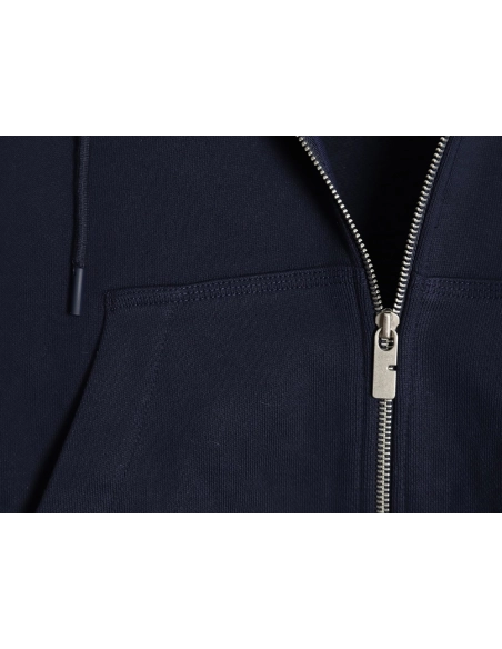 Burberry War Horse Patched Zip-Up Hoodie,Burberry