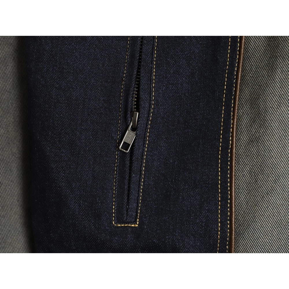 Supreme Vanson Leathers Cordura joint logo patch zipper patch jacket TSK1,Supreme