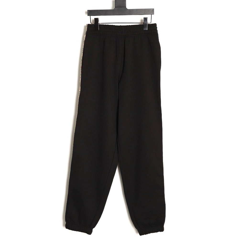 Burberry side check webbing trousers TSK1,Burberry