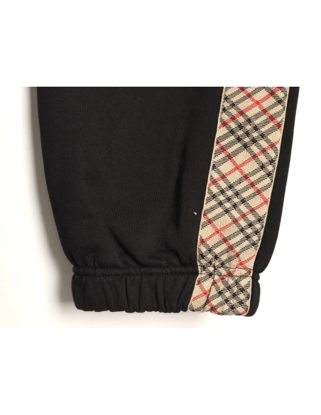 Burberry side check webbing trousers TSK1,Burberry