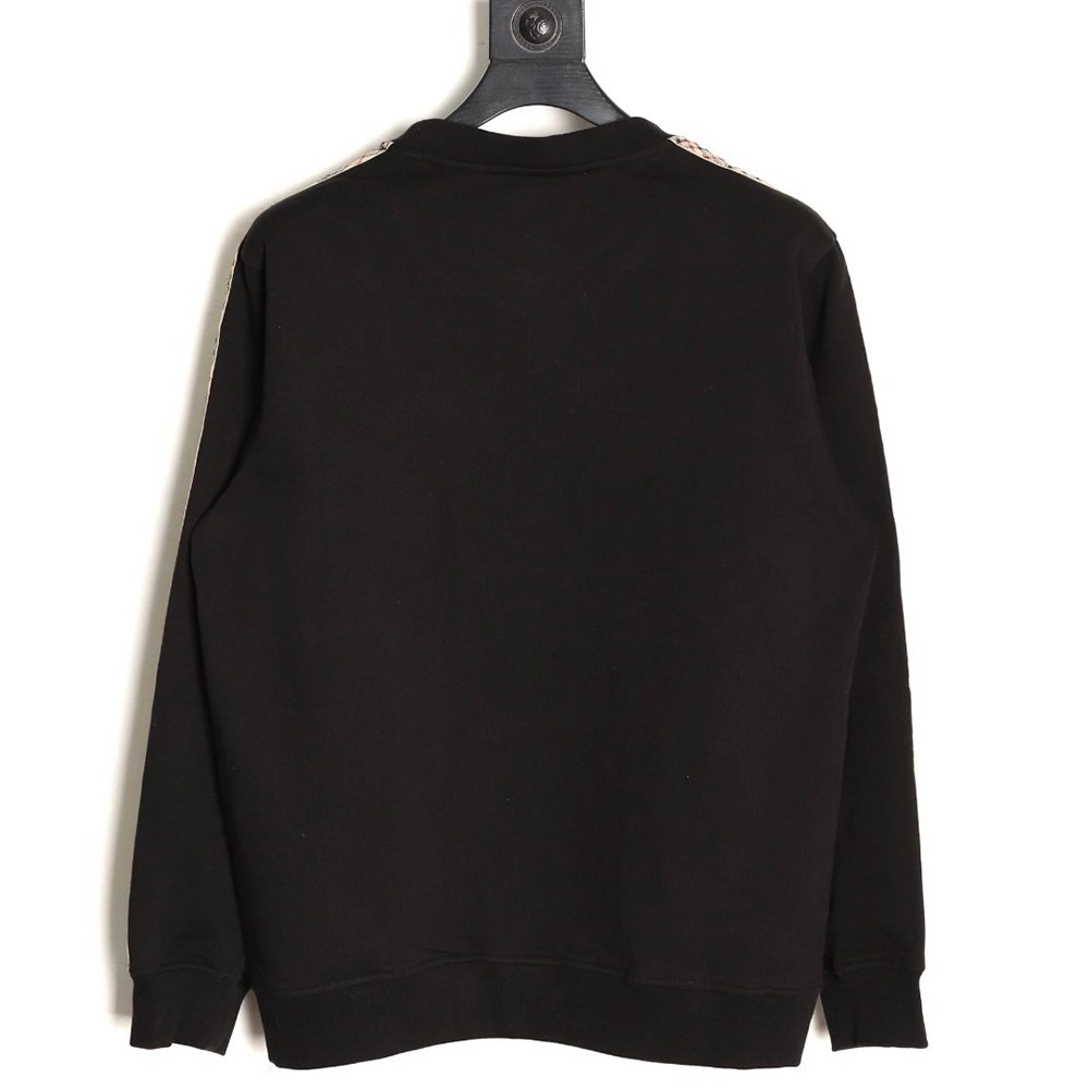 Burberry Side Check Web Crew Neck Sweatshirt TSK1,Burberry