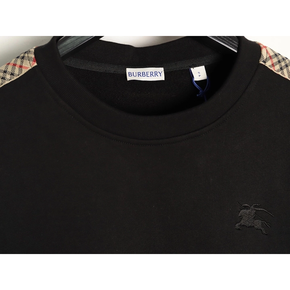 Burberry Side Check Web Crew Neck Sweatshirt TSK1,Burberry