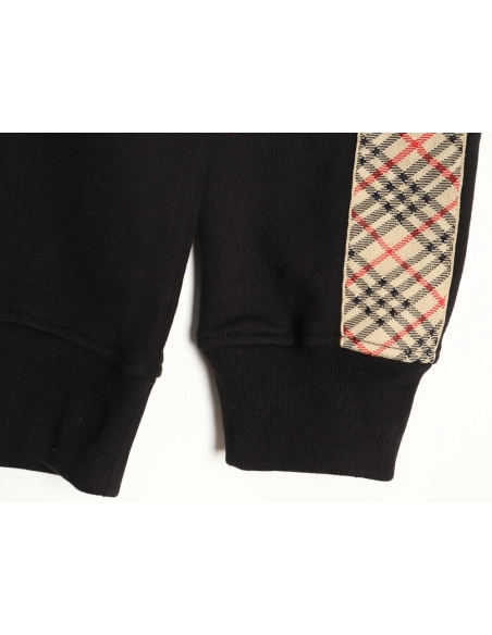 Burberry Side Check Web Crew Neck Sweatshirt TSK1,Burberry