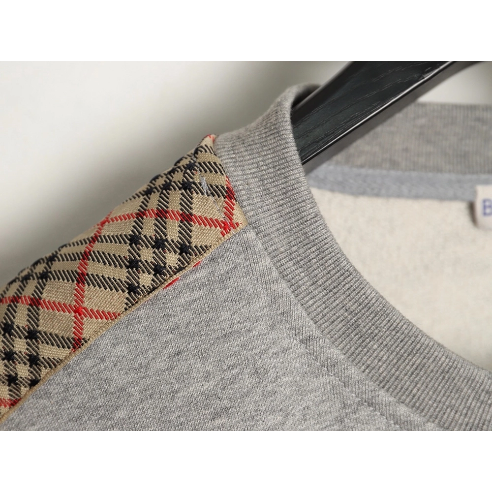Burberry Side Check Web Crew Neck Sweatshirt,Burberry