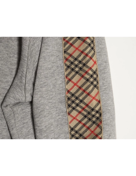 Burberry Side Check Web Crew Neck Sweatshirt,Burberry