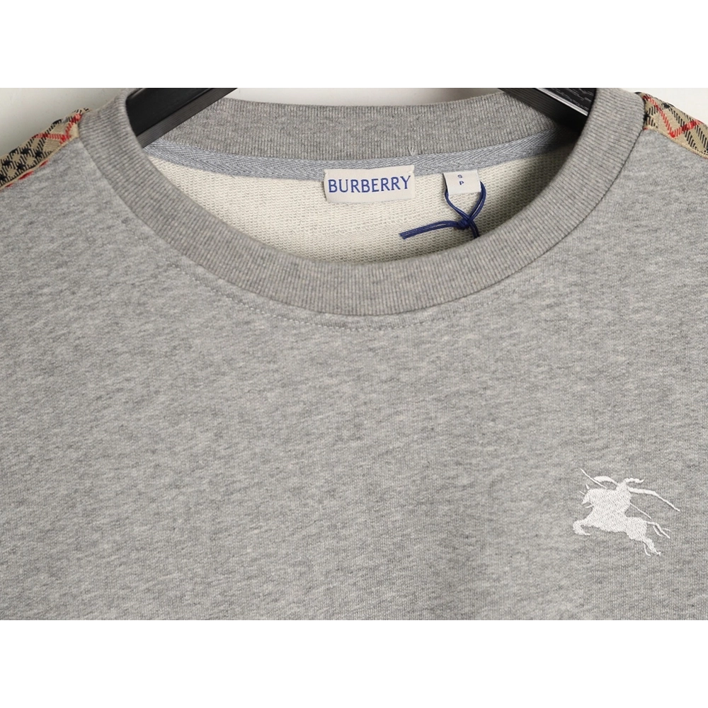 Burberry Side Check Web Crew Neck Sweatshirt,Burberry