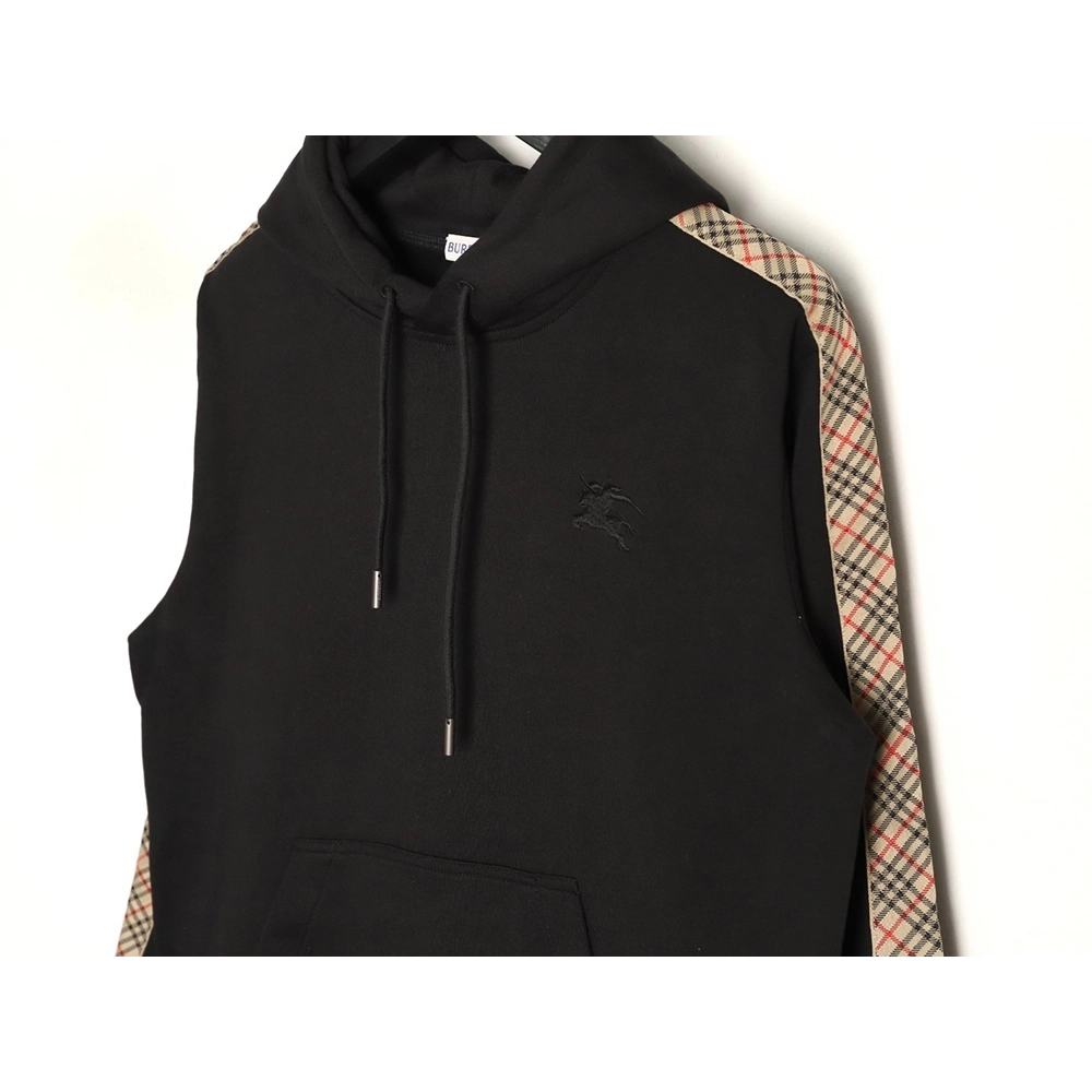 Burberry side check webbing hooded sweatshirt TSK1,Burberry