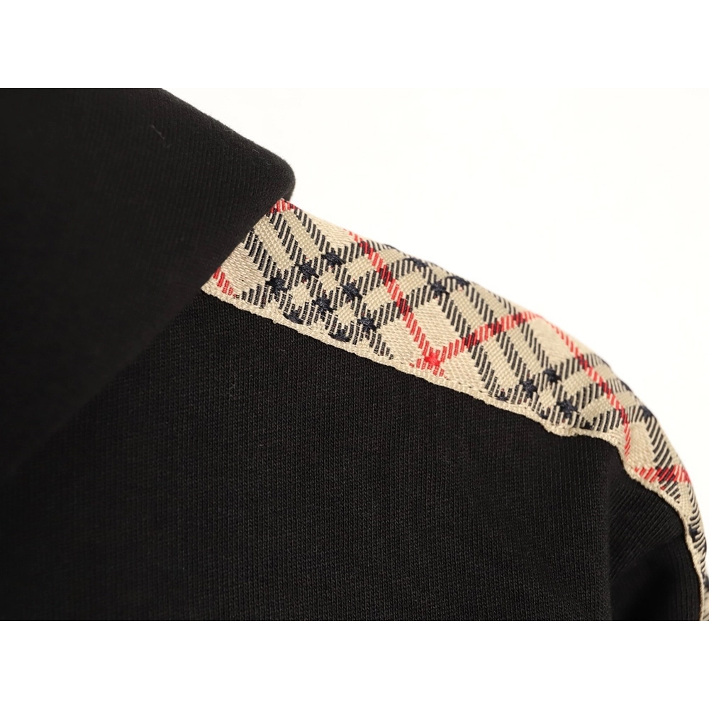Burberry side check webbing hooded sweatshirt TSK1,Burberry