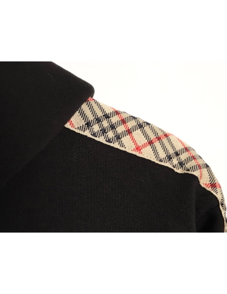 Burberry side check webbing hooded sweatshirt TSK1,Burberry