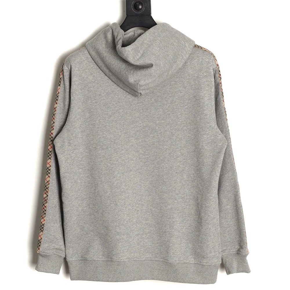 Burberry side check webbing hooded sweatshirt,Burberry