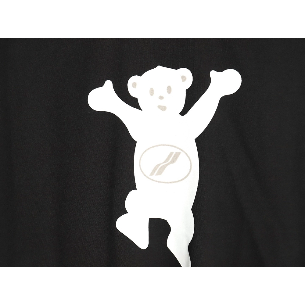 We11done Double-sided cute bear print long sleeve TSK1,We11done