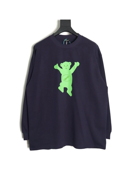We11done Double-sided cute bear print long sleeve,We11done
