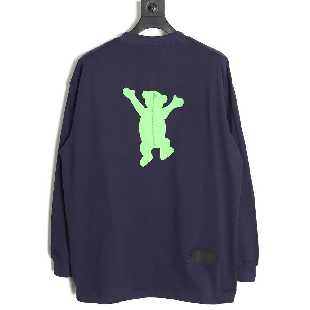 We11done Double-sided cute bear print long sleeve,We11done