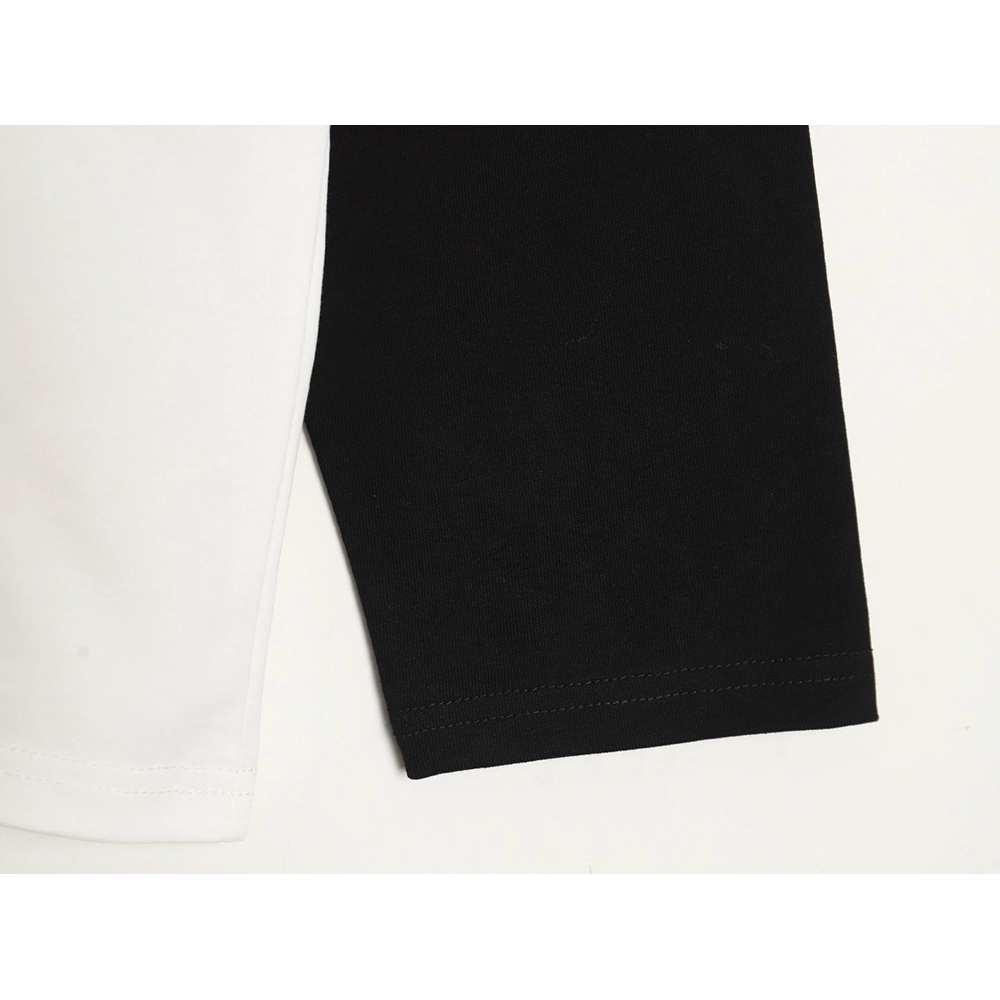 We11done Raising Hand Bear Colorblock Long Sleeve,We11done