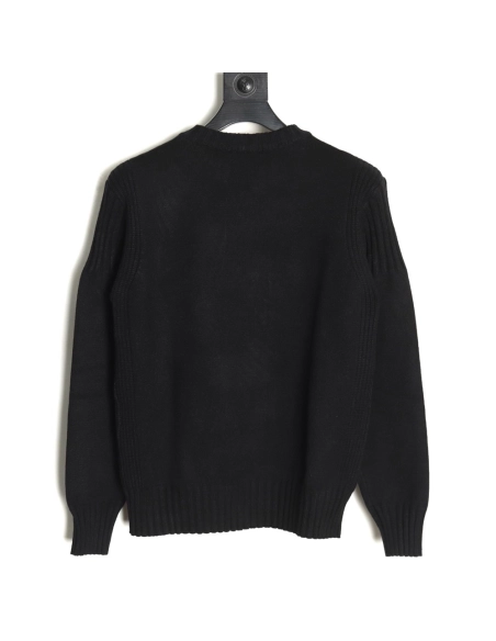 Prada inverted triangle knit crew neck sweater TSK1,Prada