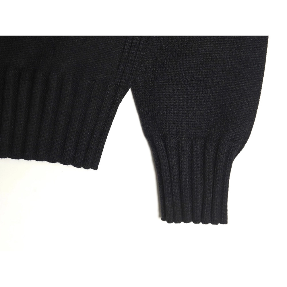 Prada inverted triangle knit crew neck sweater TSK1,Prada
