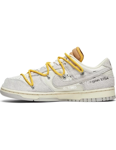 OffWhite x Dunk Low Lot 39 of 50,Dunk SB,NIKE SHOES Reps