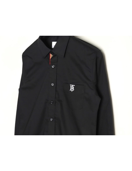 Burberry classic embroidered TB small logo shirt TSK1,Burberry