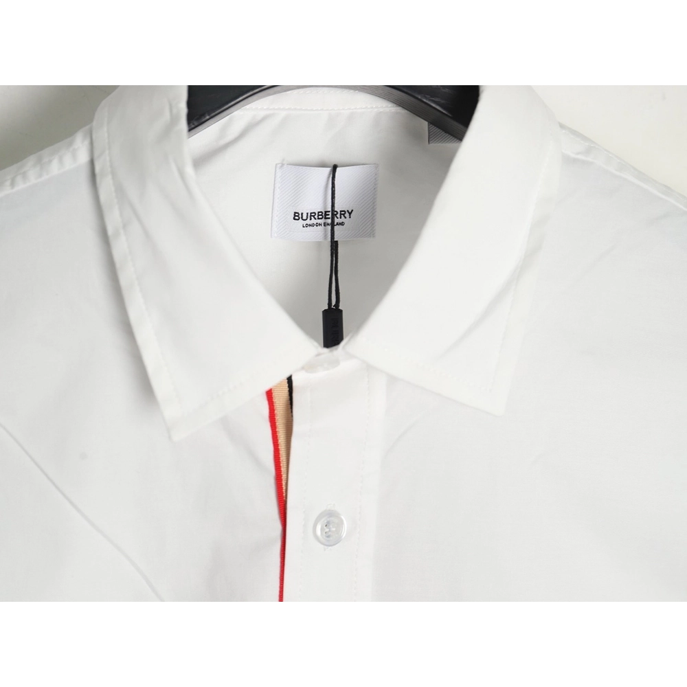 Burberry classic embroidered TB small logo shirt,Burberry