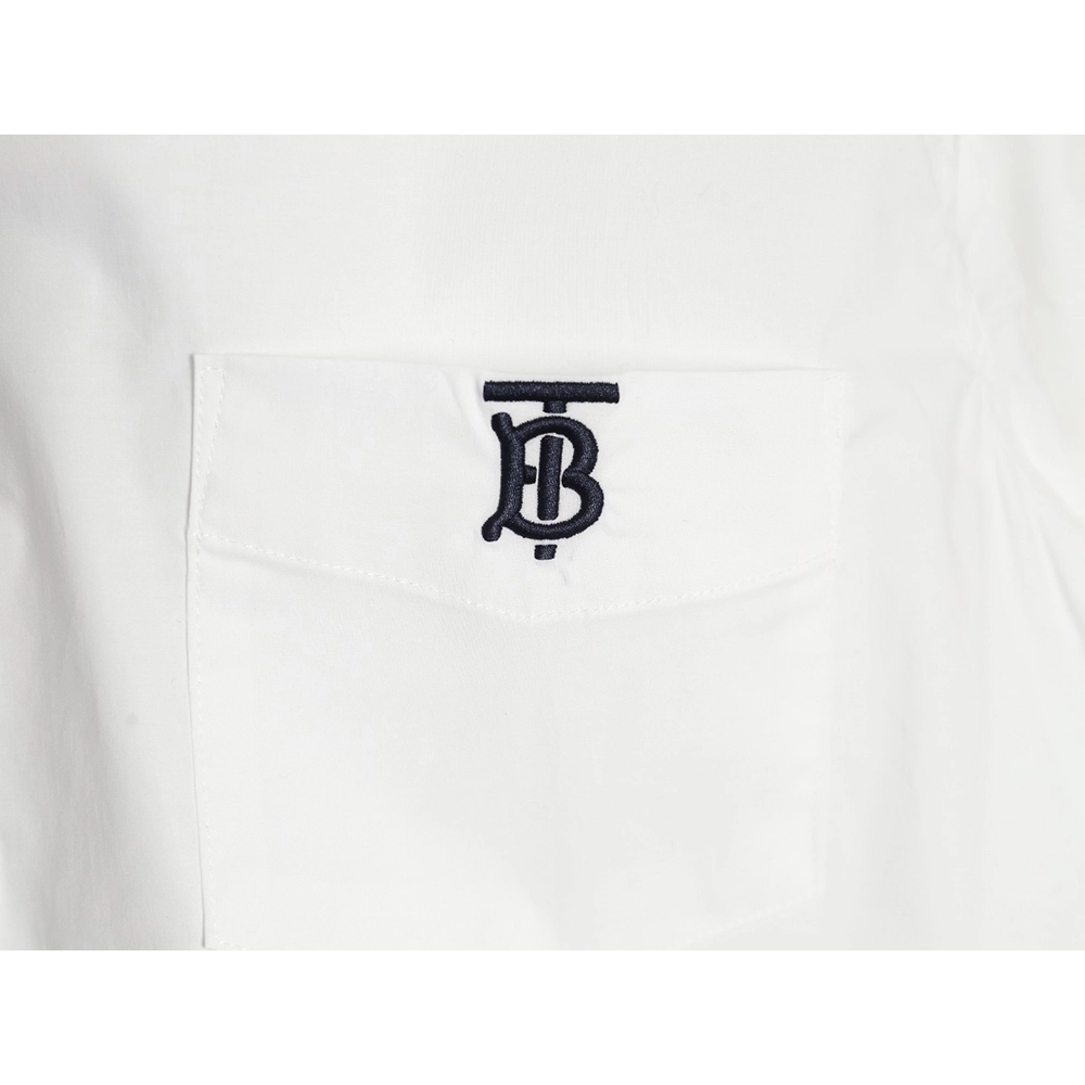 Burberry classic embroidered TB small logo shirt,Burberry