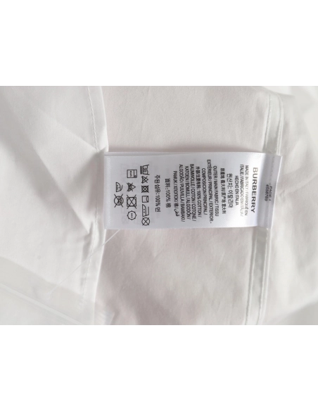 Burberry classic embroidered TB small logo shirt,Burberry