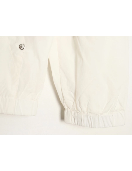 Prada chest red stripe zip-up hooded jacket,Prada