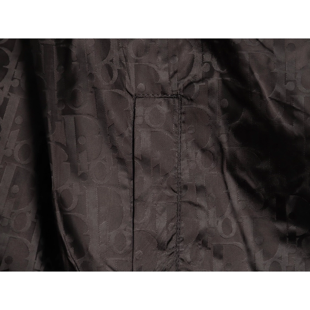 Dior chest letter logo full print patchwork hooded jacket TSK1,Dior